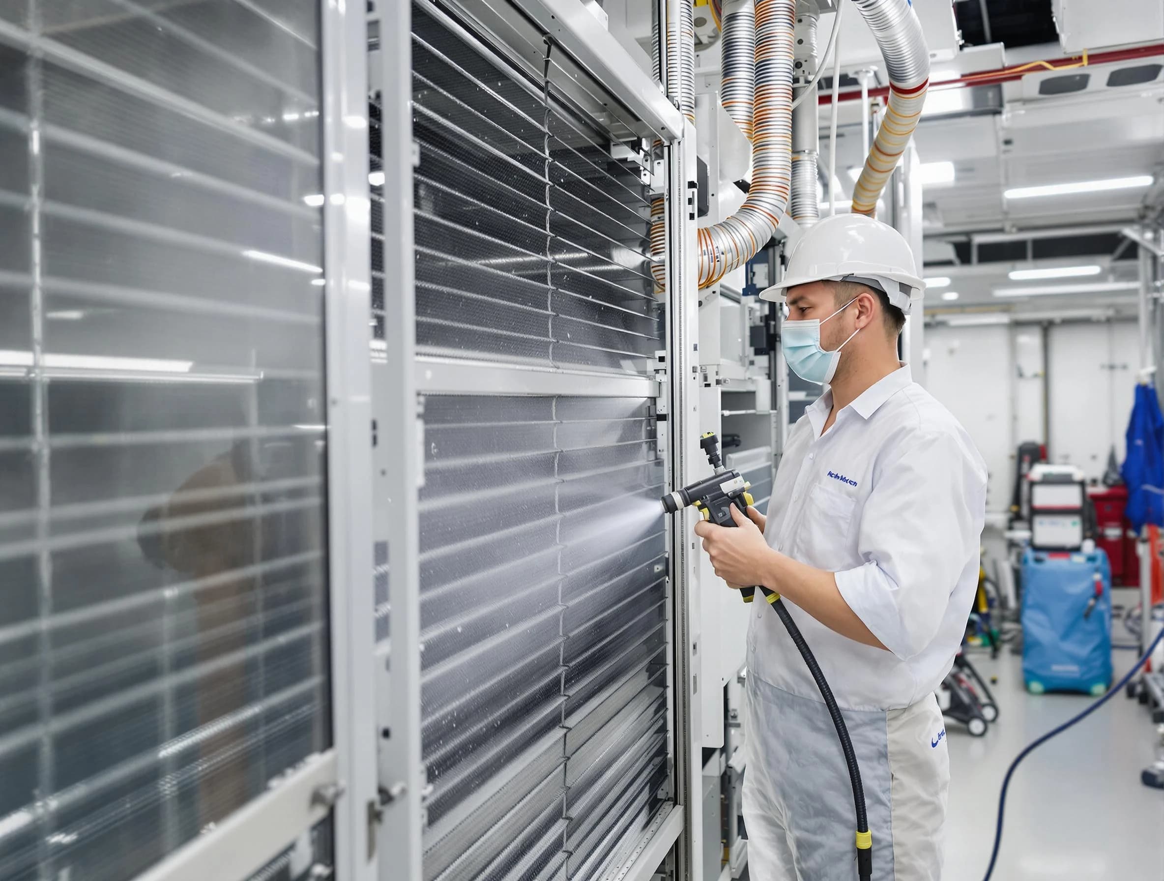 Professional AC coil cleaning by McDonough Air Duct Cleaning in McDonough