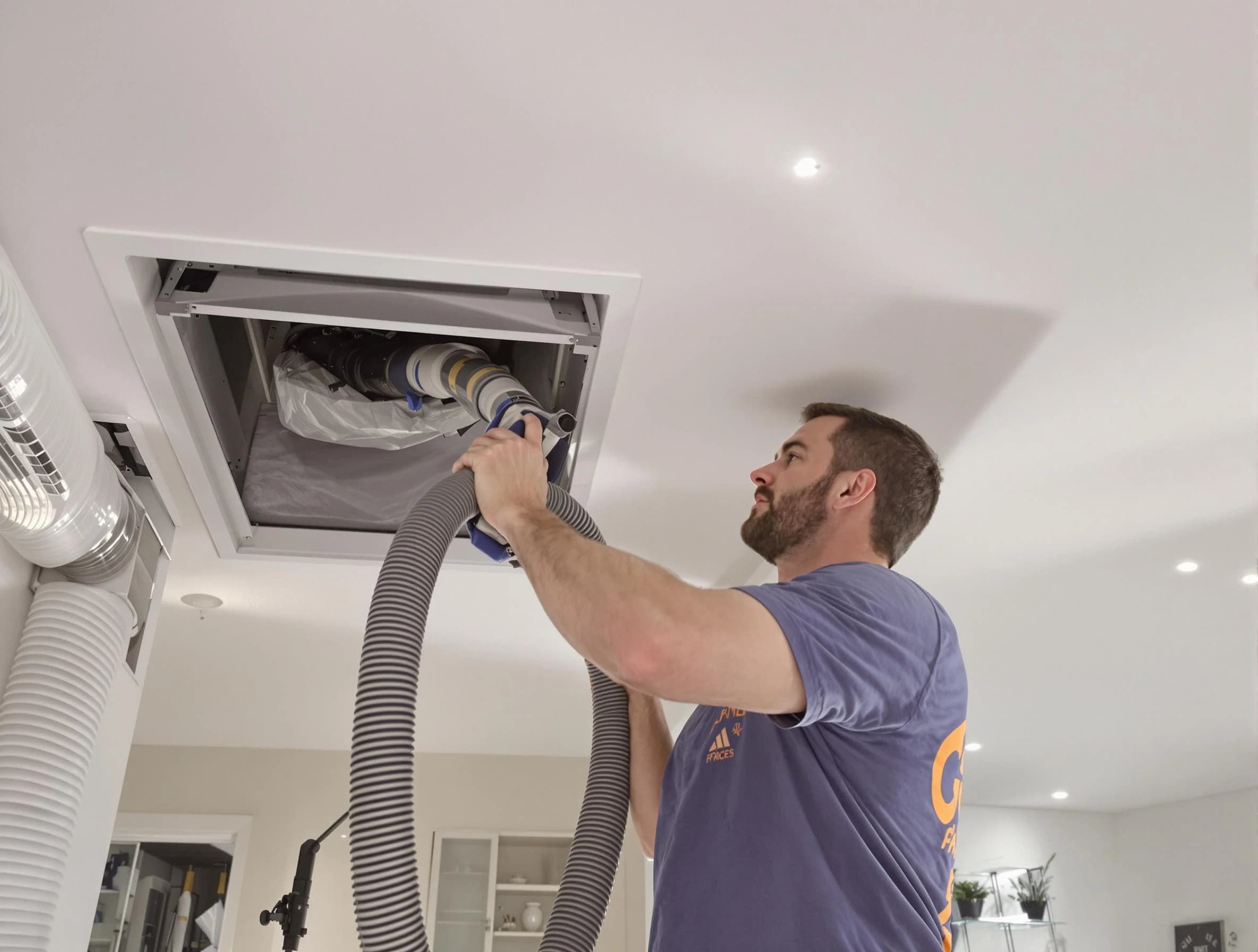 Precision indoor duct cleaning by McDonough Air Duct Cleaning in McDonough