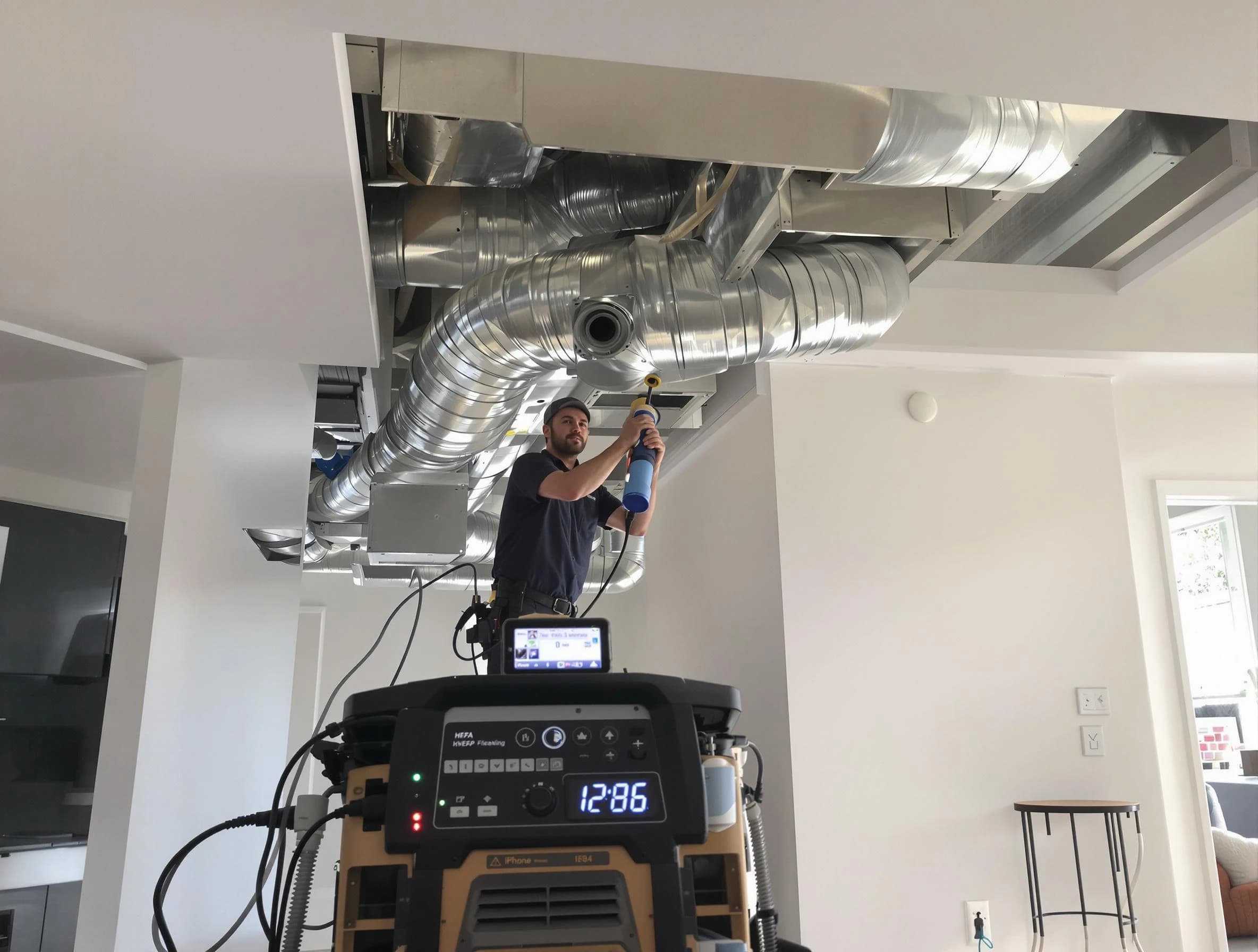 Advanced pure air duct cleaning by McDonough Air Duct Cleaning in McDonough