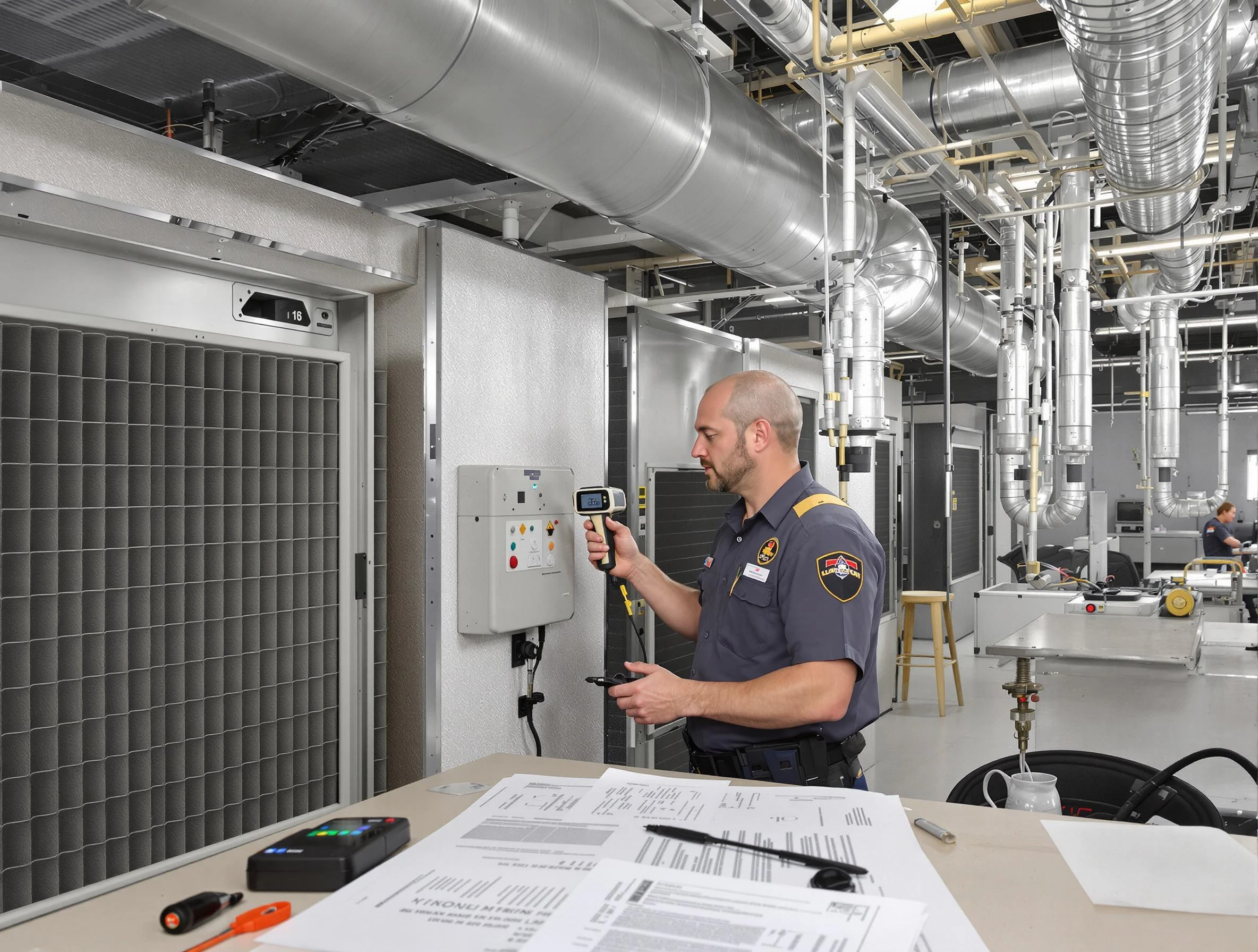 Professional filter system inspection by McDonough Air Duct Cleaning in McDonough