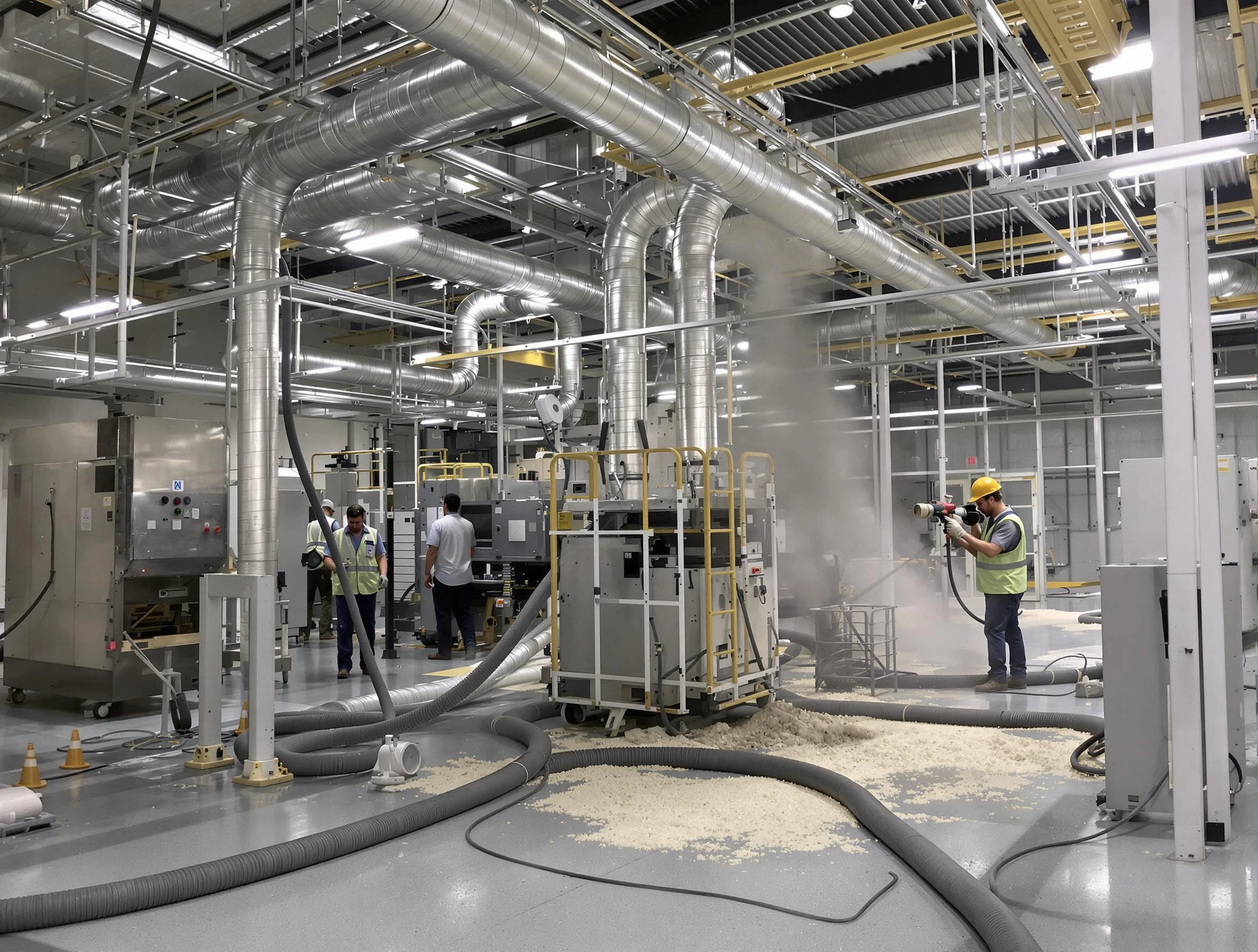 Heavy-duty industrial duct cleaning by McDonough Air Duct Cleaning in McDonough